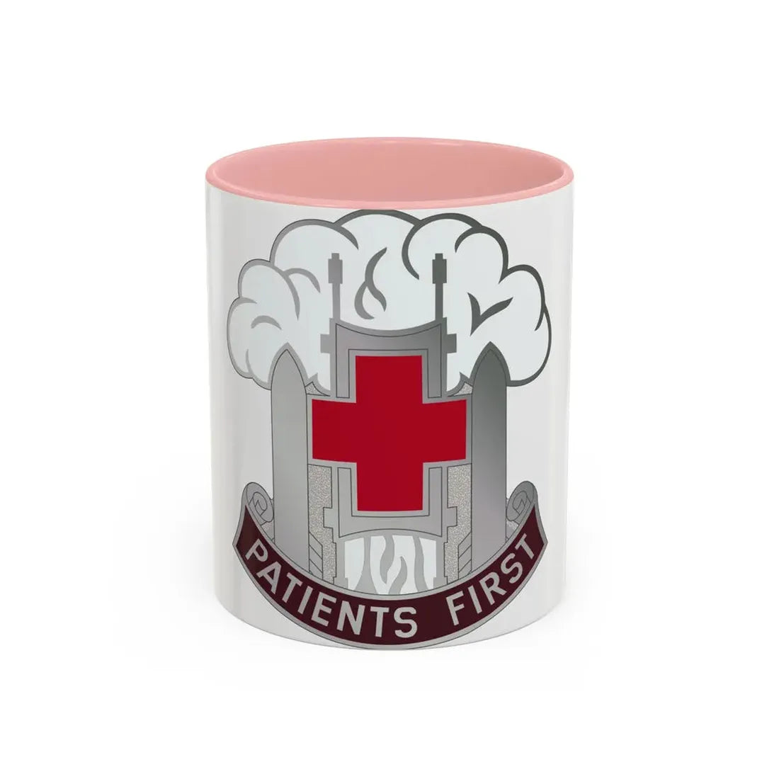McAfee Hospital (U.S. Army) Accent Coffee Mug 11oz Pink - Go Mug Yourself