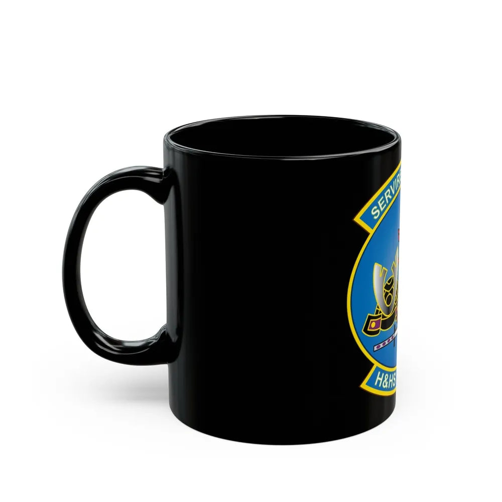 MCAS Futenma H&HS Futenma (USMC) Black Coffee Mug-Go Mug Yourself