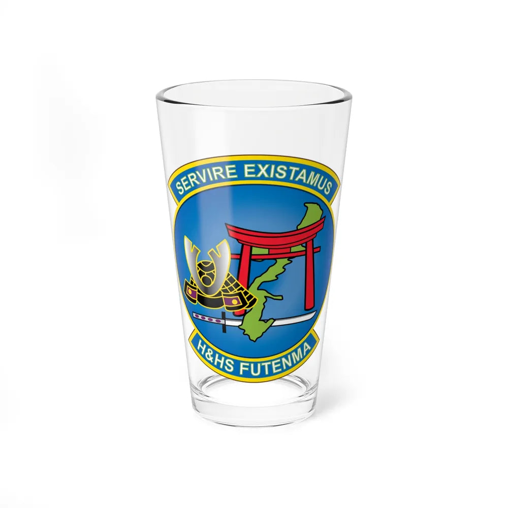 MCAS Futenma H&HS Futenma (USMC) Pint Glass 16oz-16oz-Go Mug Yourself