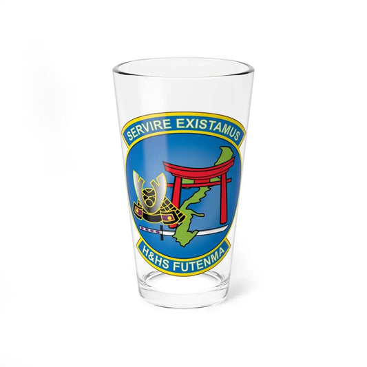 MCAS Futenma H&HS Futenma (USMC) Pint Glass 16oz 16oz - Go Mug Yourself