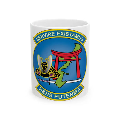 MCAS Futenma H&HS Futenma (USMC) White Coffee Mug-11oz-Go Mug Yourself