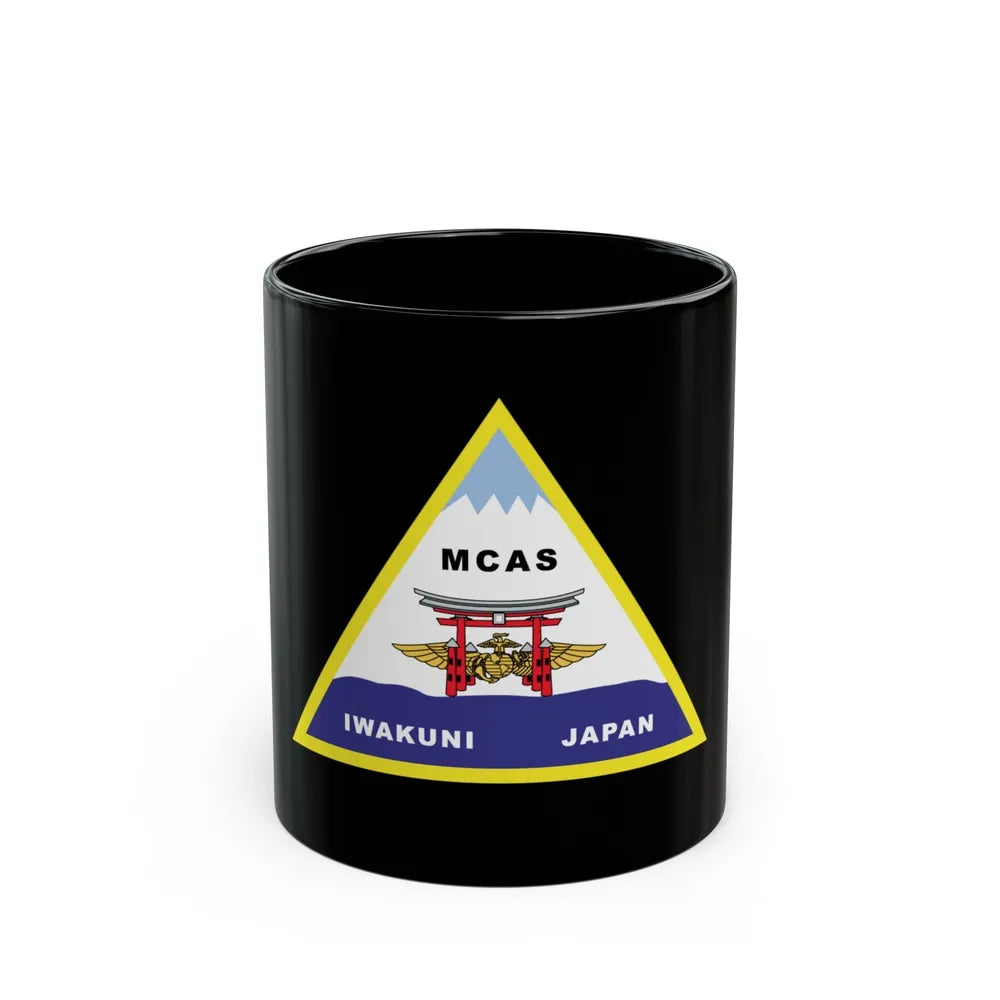 MCAS Iwakuni (USMC) Black Coffee Mug-11oz-Go Mug Yourself