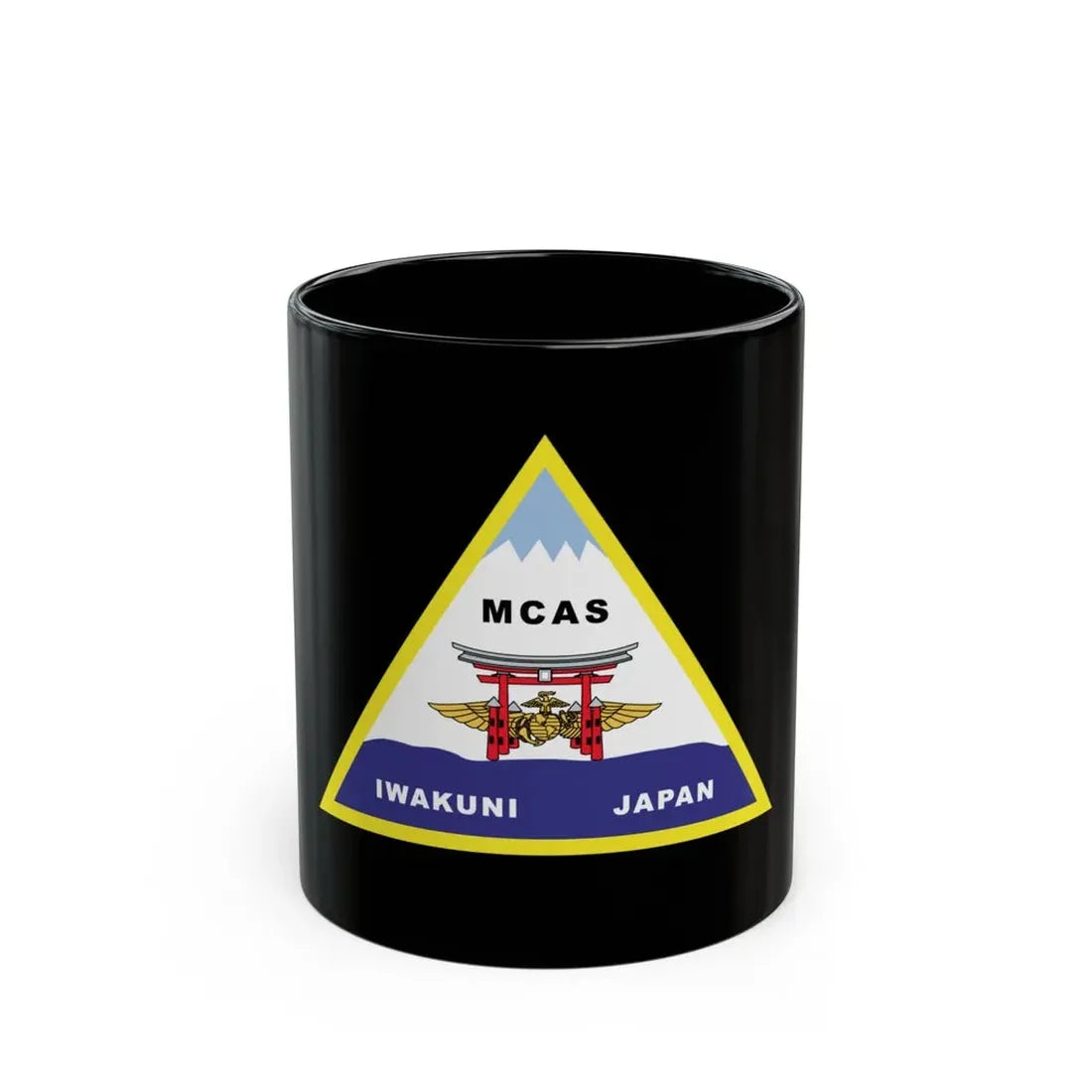 MCAS Iwakuni (USMC) Black Coffee Mug 11oz - Go Mug Yourself