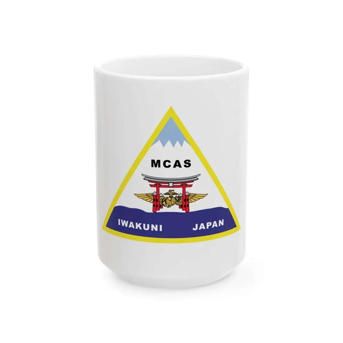 MCAS Iwakuni (USMC) White Coffee Mug 15oz - Go Mug Yourself