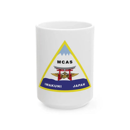 MCAS Iwakuni (USMC) White Coffee Mug 15oz - Go Mug Yourself