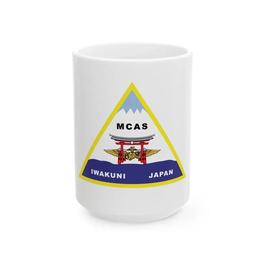 MCAS Iwakuni (USMC) White Coffee Mug 15oz - Go Mug Yourself