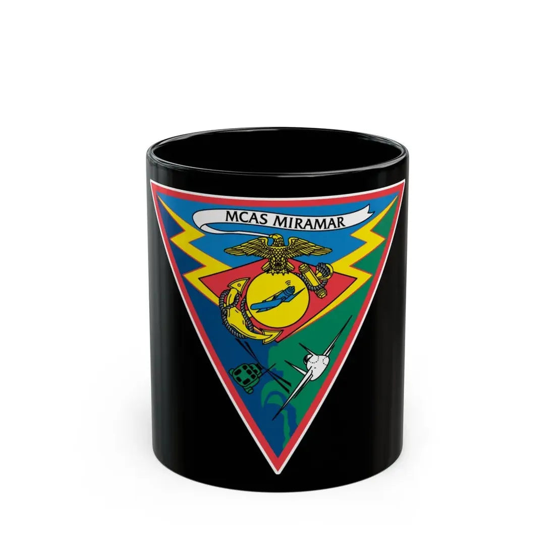 MCAS Miramar (USMC) Black Coffee Mug 11oz - Go Mug Yourself