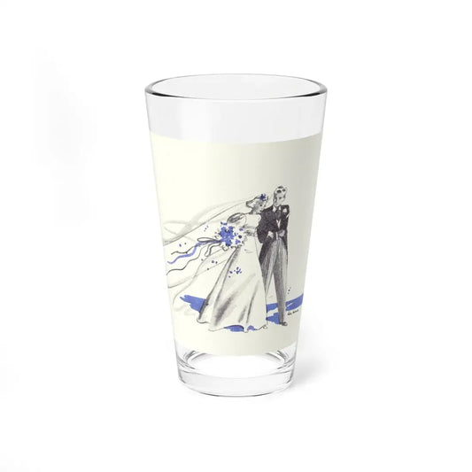 McCall's magazine illustration, June 1939 (1) (Magazine Illustration) Pint Glass 16oz 16oz - Go Mug Yourself