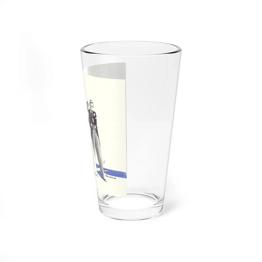 McCall's magazine illustration, June 1939 (1) (Magazine Illustration) Pint Glass 16oz - Go Mug Yourself