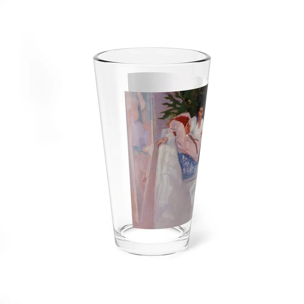 McCall's Magazine Spot Illustration (Magazine Illustration) Pint Glass 16oz-Go Mug Yourself