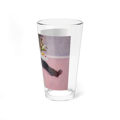 McCall's Magazine Spot Illustration (Magazine Illustration) Pint Glass 16oz-Go Mug Yourself