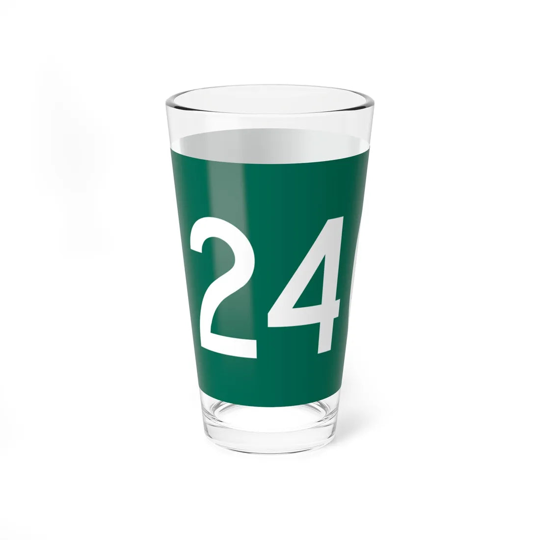 McClain 240 (Oklahoma) (Road Sign) Pint Glass 16oz - Go Mug Yourself