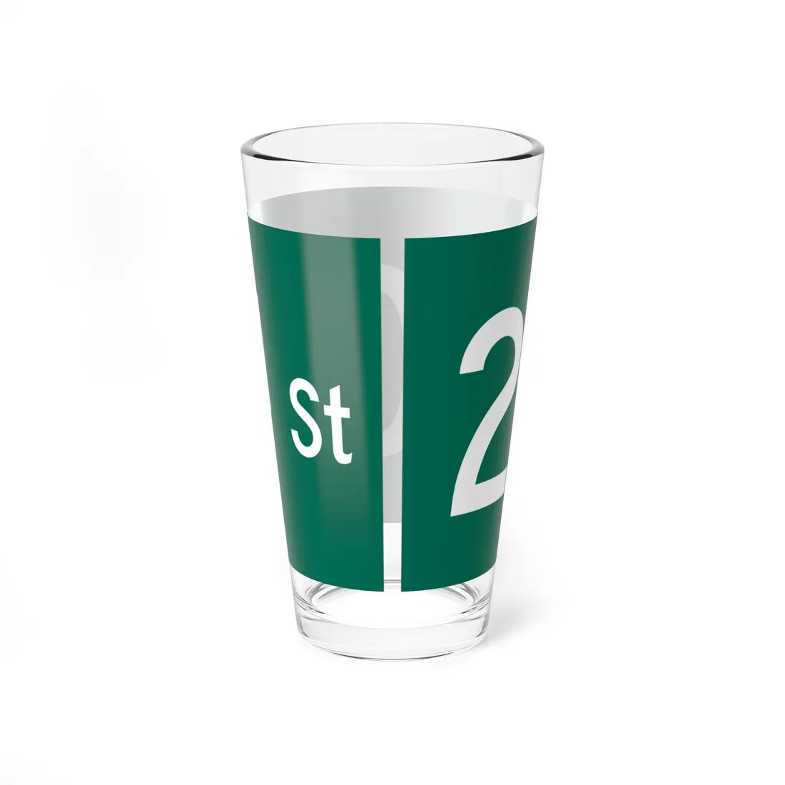 McClain 240 (Oklahoma) (Road Sign) Pint Glass 16oz - Go Mug Yourself