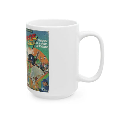 MCGEE AND ME TAKE ME OUT TO THE BALL GAME (VHS COVER) - White Coffee Mug-Go Mug Yourself