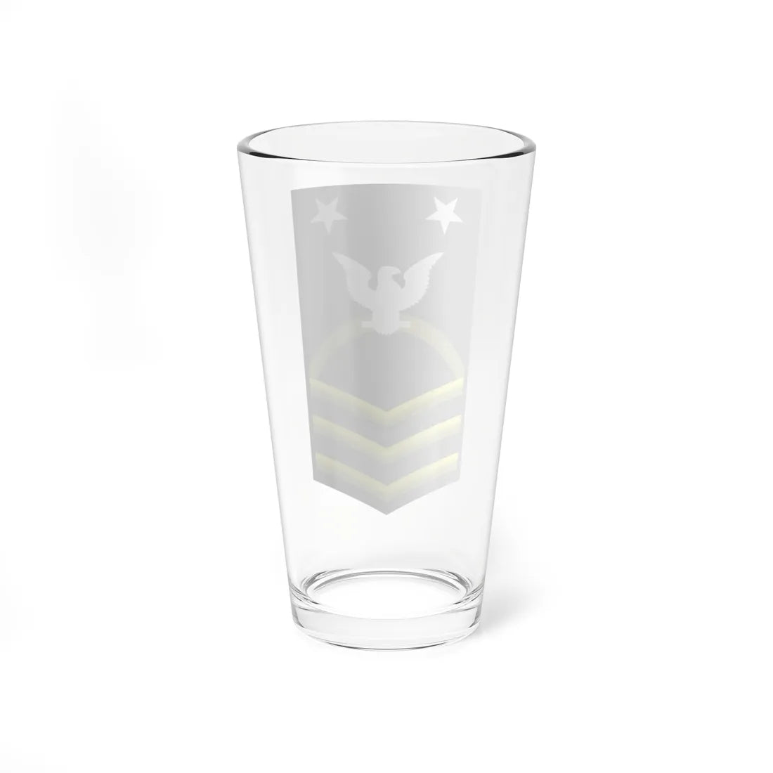 MCPO GC winter (United States) (Military Rank) Pint Glass 16oz - Go Mug Yourself