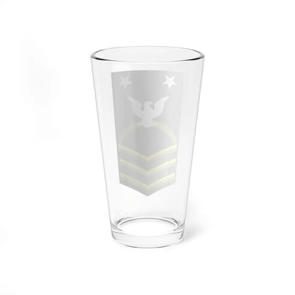 MCPO GC winter (United States) (Military Rank) Pint Glass 16oz - Go Mug Yourself