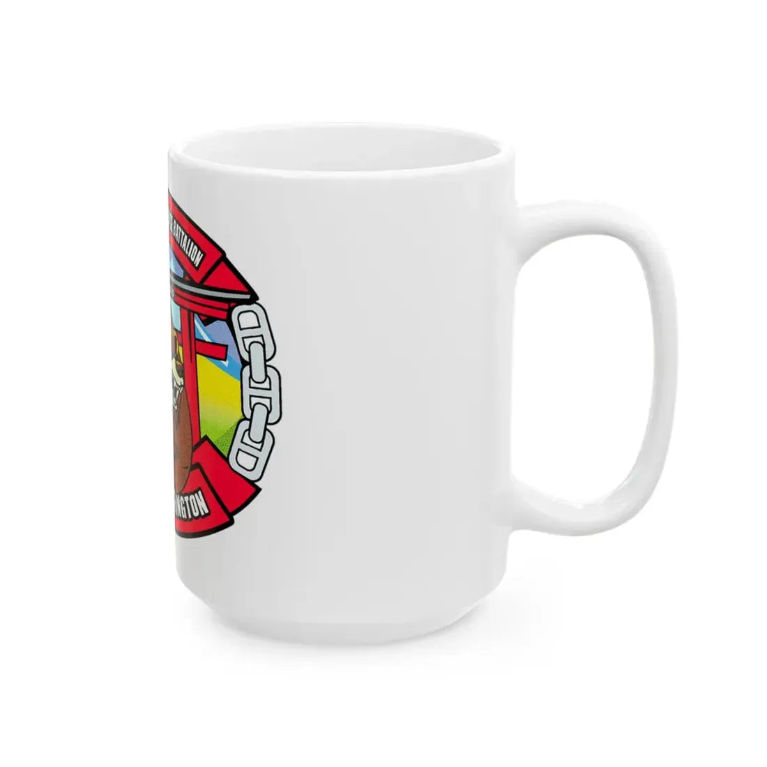 MCSFB BANGOR CHIEFS MESS (USMC) White Coffee Mug - Go Mug Yourself