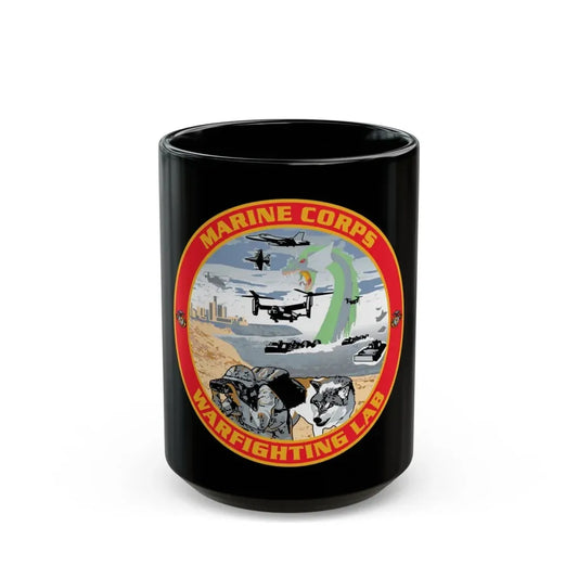 MCWL Warfighting Lab (USMC) Black Coffee Mug 15oz - Go Mug Yourself