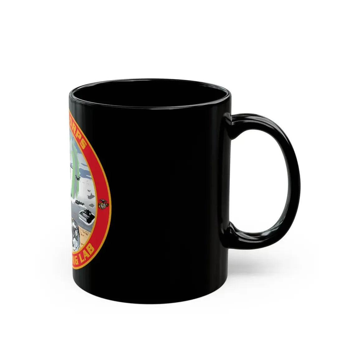 MCWL Warfighting Lab (USMC) Black Coffee Mug - Go Mug Yourself