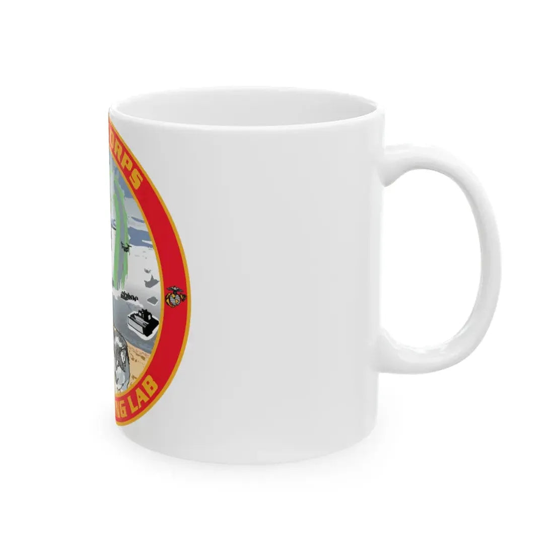 MCWL Warfighting Lab (USMC) White Coffee Mug - Go Mug Yourself