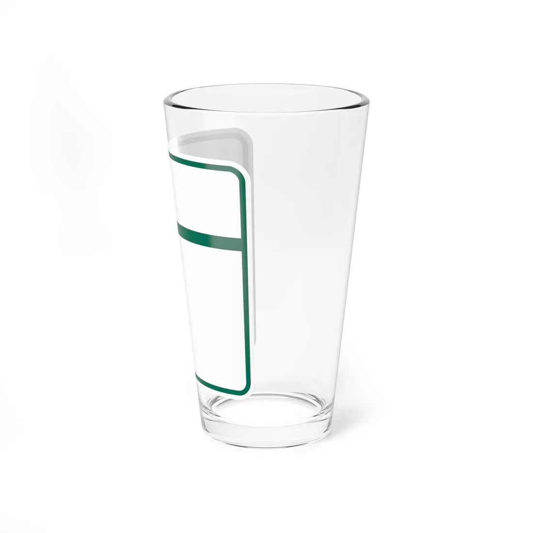 MD blank all business (Maryland) (Road Sign) Pint Glass 16oz - Go Mug Yourself