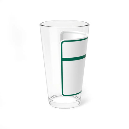 MD blank all wide business (Maryland) (Road Sign) Pint Glass 16oz - Go Mug Yourself