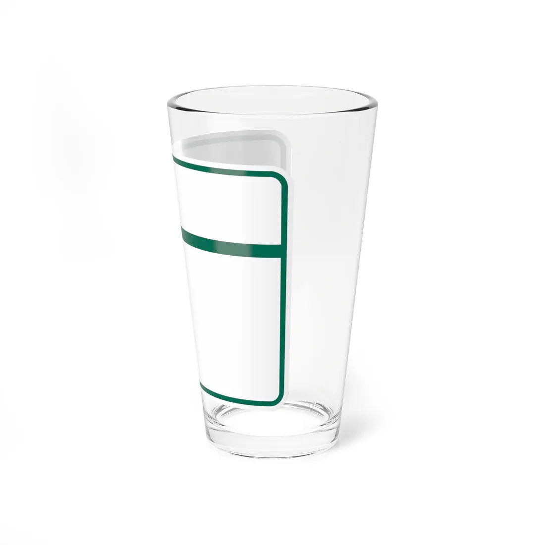 MD blank all wide business (Maryland) (Road Sign) Pint Glass 16oz - Go Mug Yourself