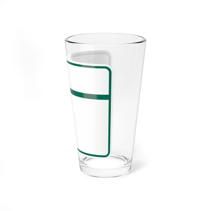 MD blank all wide business (Maryland) (Road Sign) Pint Glass 16oz - Go Mug Yourself