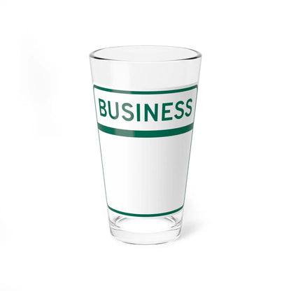 MD Blank Business (Maryland) (Road Sign) Pint Glass 16oz 16oz - Go Mug Yourself