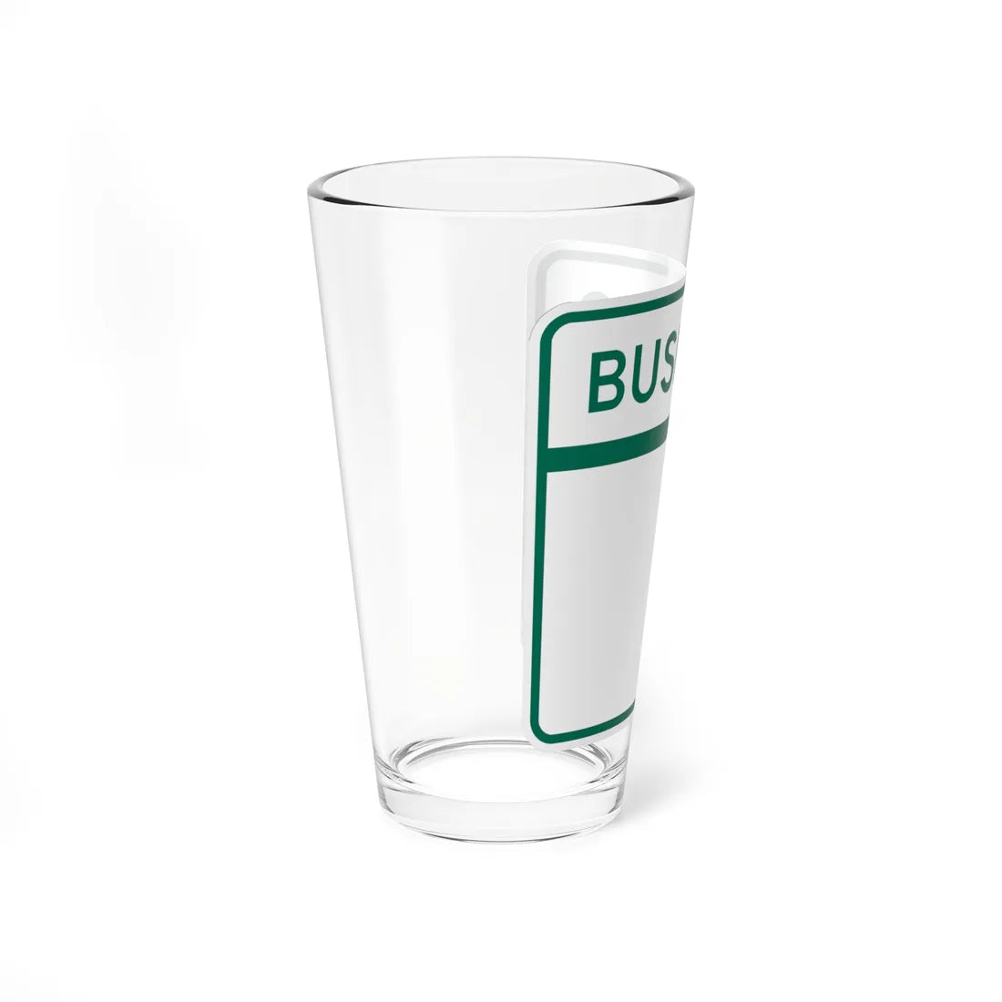 MD Blank Business (Maryland) (Road Sign) Pint Glass 16oz - Go Mug Yourself