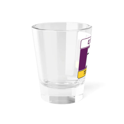 MD blank toll (Maryland) (Road Sign) Shot Glass 1.5oz - Go Mug Yourself