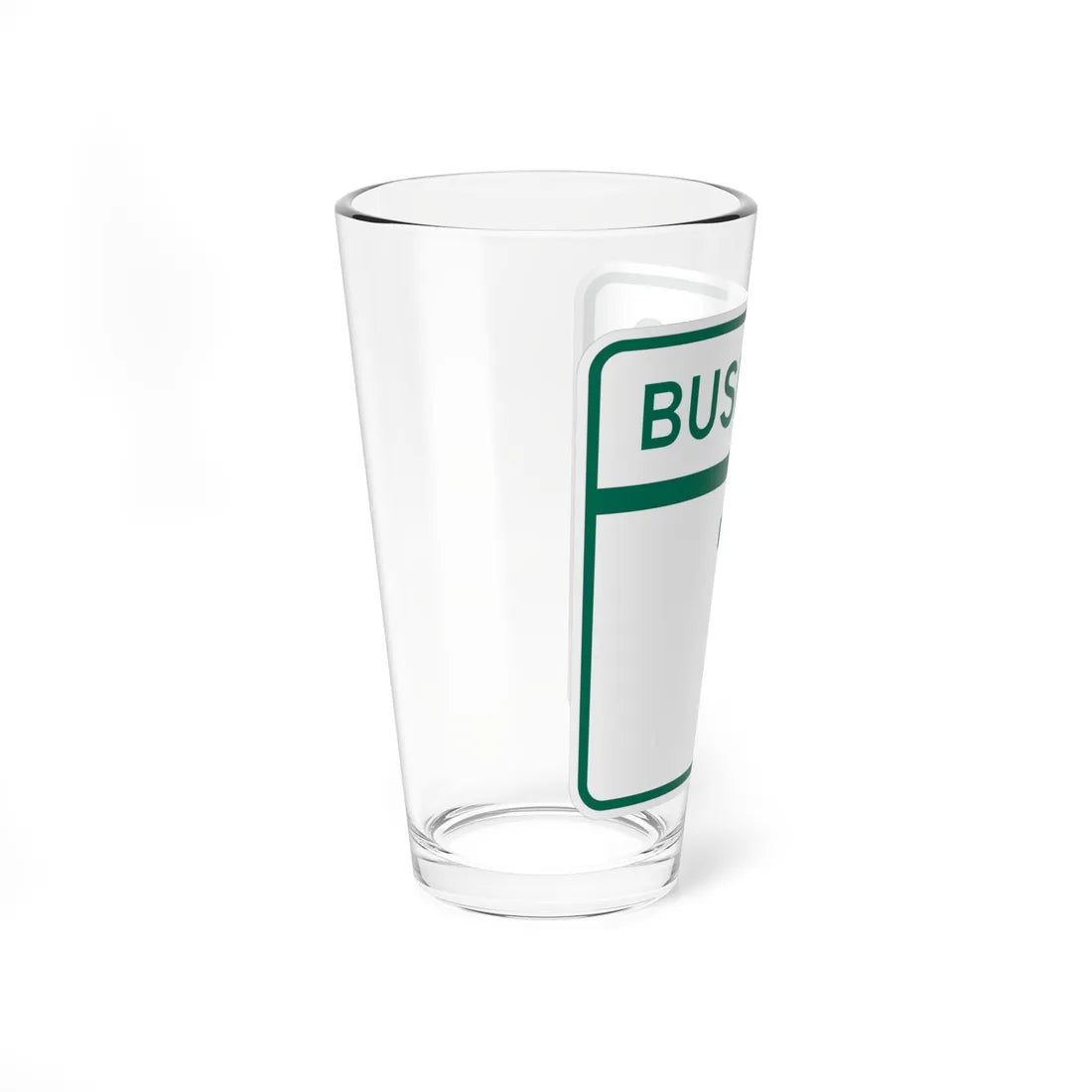 MD business template (Maryland) (Road Sign) Pint Glass 16oz - Go Mug Yourself