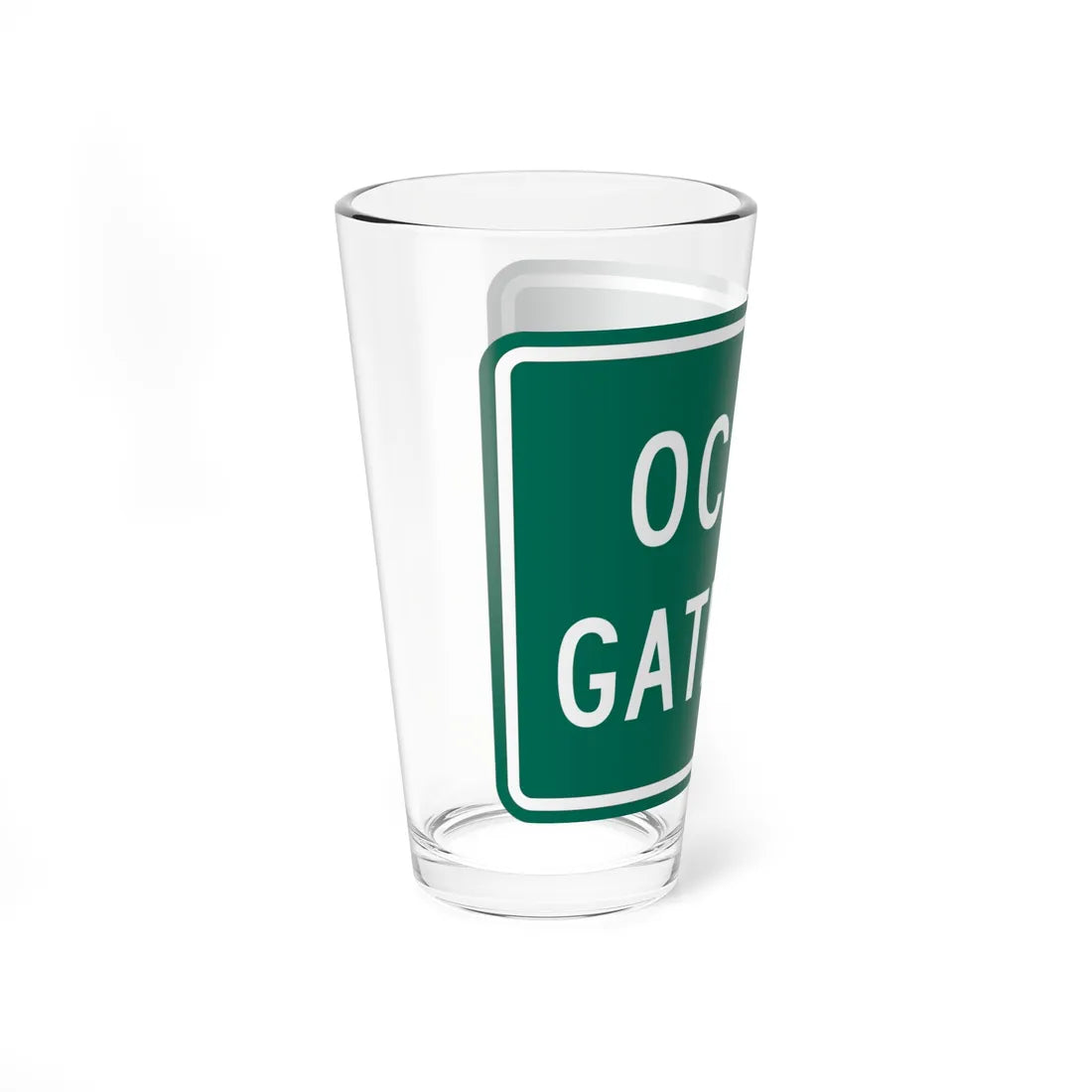 MD Ocean Gateway (Maryland) (Road Sign) Pint Glass 16oz - Go Mug Yourself