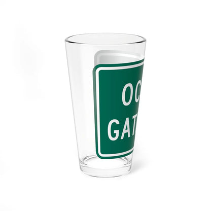 MD Ocean Gateway (Maryland) (Road Sign) Pint Glass 16oz - Go Mug Yourself
