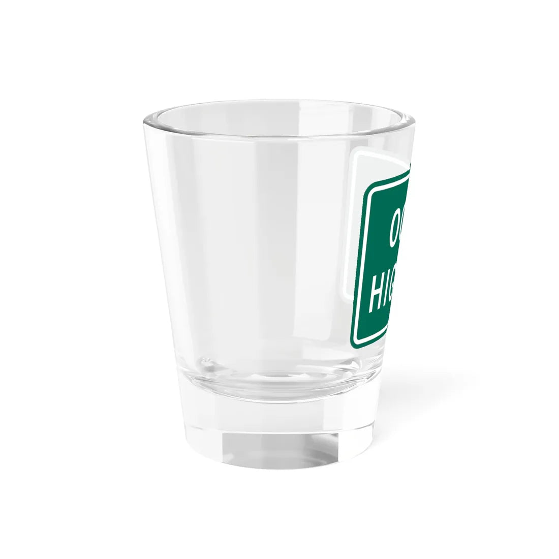 MD Ocean Highway (Maryland) (Road Sign) Shot Glass 1.5oz - Go Mug Yourself