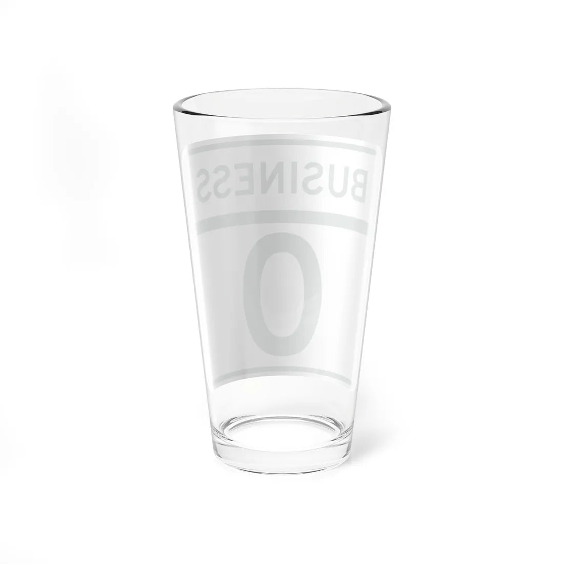 MD Route 0 Business (Maryland) (Road Sign) Pint Glass 16oz - Go Mug Yourself