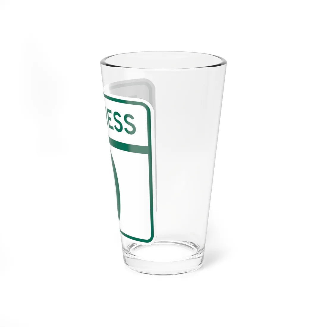 MD Route 0 Business (Maryland) (Road Sign) Pint Glass 16oz - Go Mug Yourself