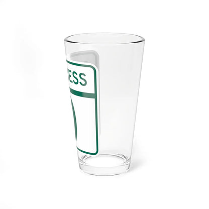 MD Route 0 Business (Maryland) (Road Sign) Pint Glass 16oz - Go Mug Yourself