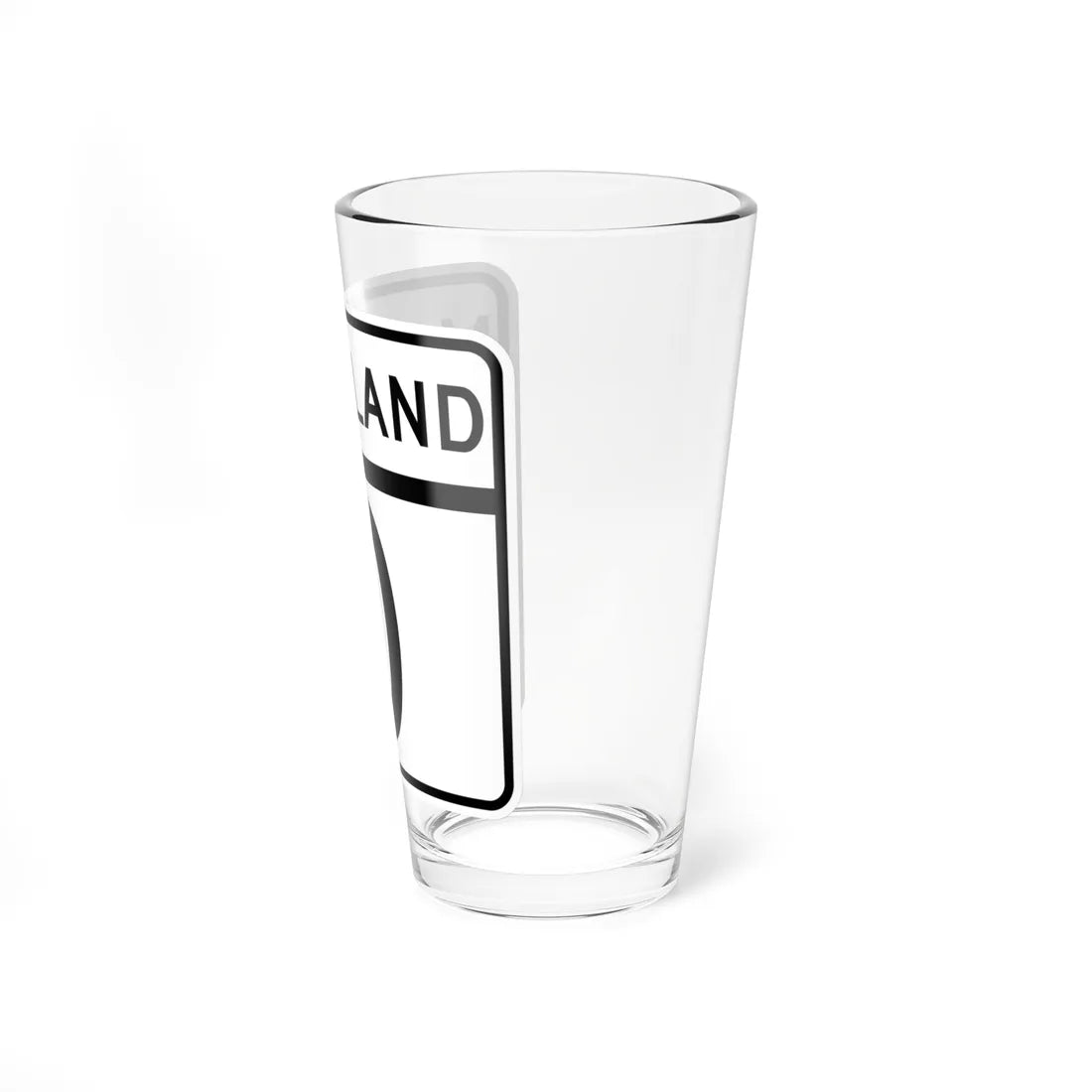 MD Route 0 (Maryland) (Road Sign) Pint Glass 16oz - Go Mug Yourself