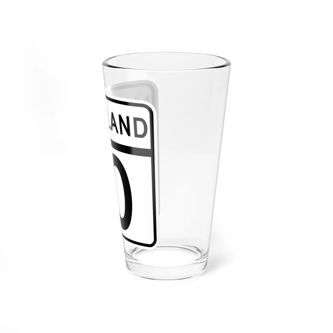 MD Route 10 (Maryland) (Road Sign) Pint Glass 16oz - Go Mug Yourself