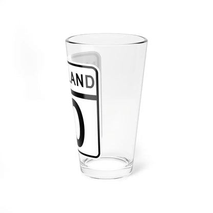 MD Route 10 (Maryland) (Road Sign) Pint Glass 16oz - Go Mug Yourself