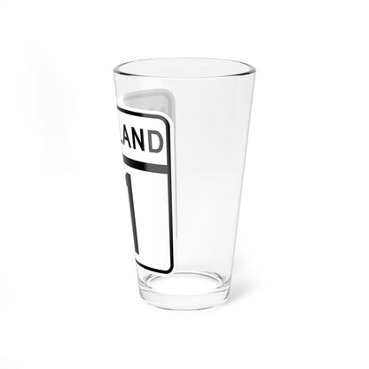 MD Route 11 (Maryland) (Road Sign) Pint Glass 16oz - Go Mug Yourself