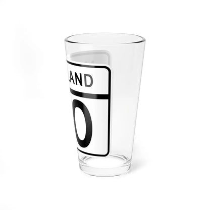MD Route 110 (Maryland) (Road Sign) Pint Glass 16oz - Go Mug Yourself