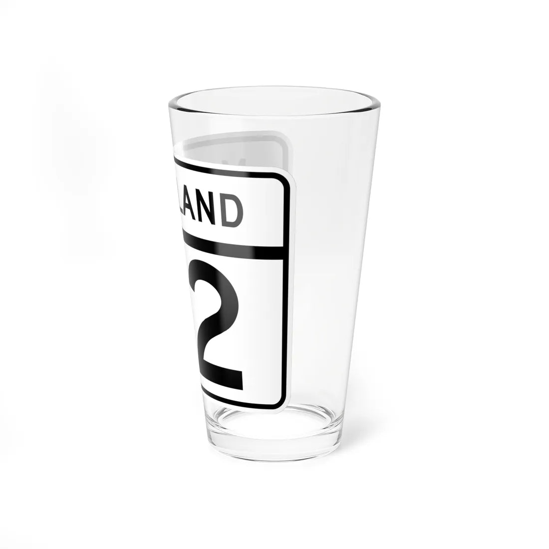 MD Route 112 (Maryland) (Road Sign) Pint Glass 16oz - Go Mug Yourself