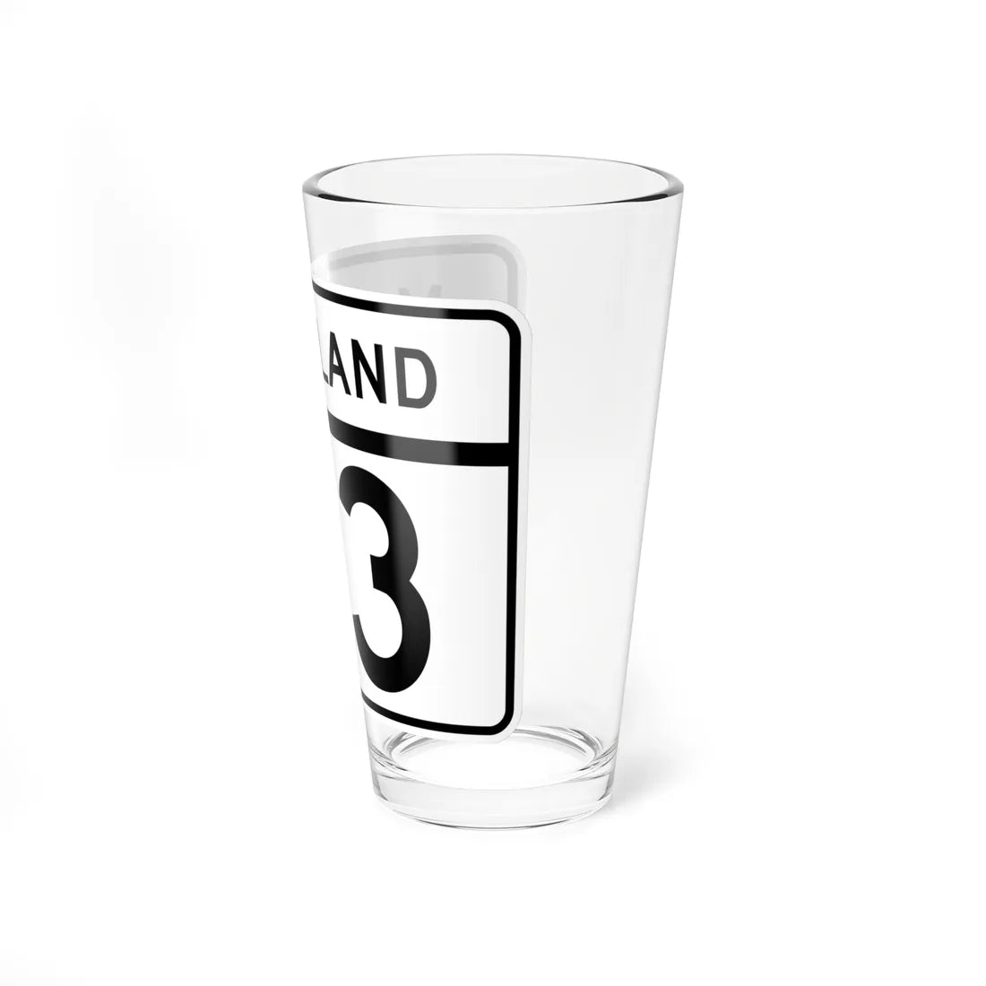 MD Route 113 (Maryland) (Road Sign) Pint Glass 16oz - Go Mug Yourself