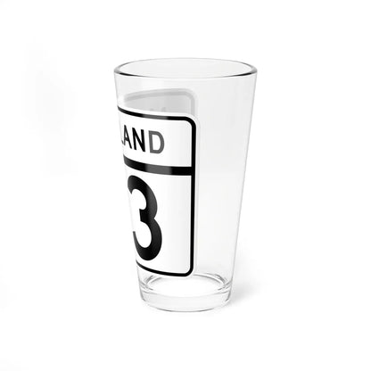 MD Route 113 (Maryland) (Road Sign) Pint Glass 16oz - Go Mug Yourself