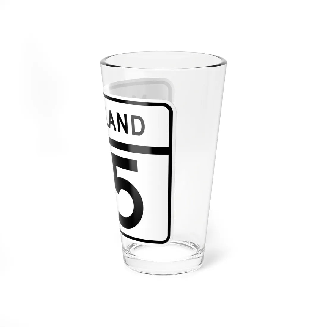 MD Route 115 (Maryland) (Road Sign) Pint Glass 16oz - Go Mug Yourself