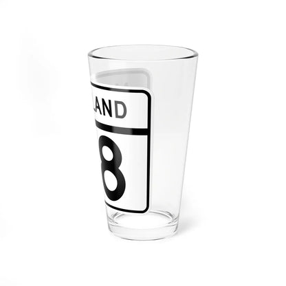 MD Route 118 (Maryland) (Road Sign) Pint Glass 16oz - Go Mug Yourself