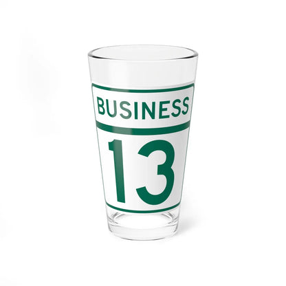 MD Route 13 Business (Maryland) (Road Sign) Pint Glass 16oz 16oz - Go Mug Yourself