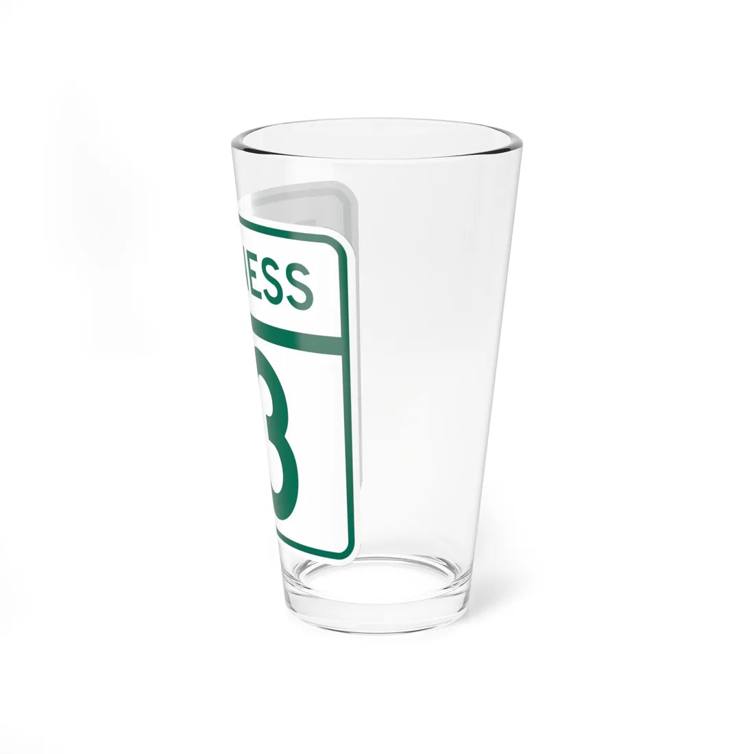 MD Route 13 Business (Maryland) (Road Sign) Pint Glass 16oz - Go Mug Yourself